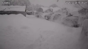 Karabük’te Sera Kar Yüzünden Çöktü