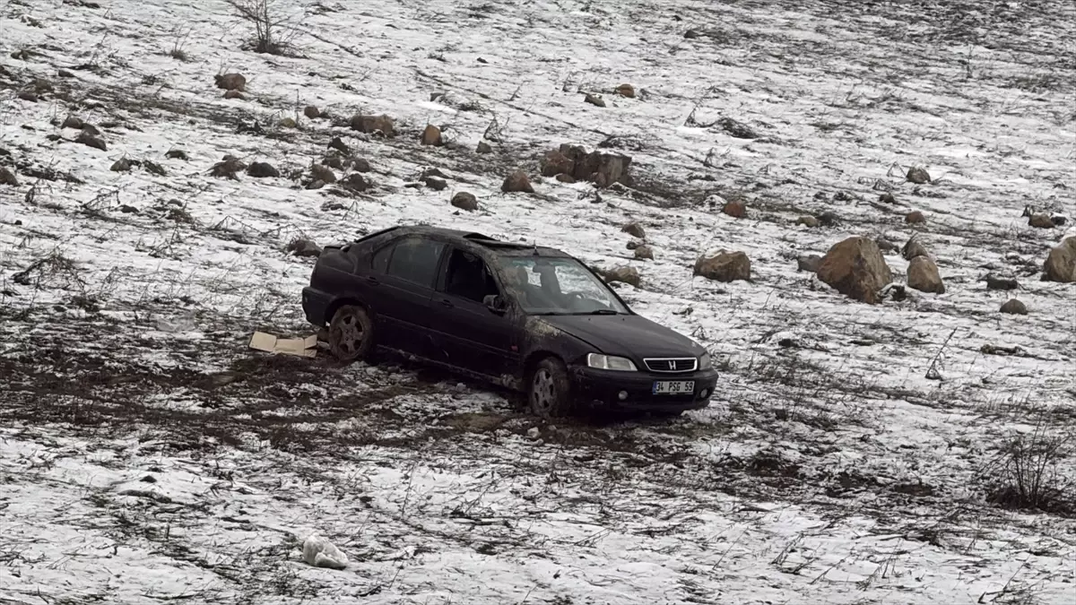 Karabük’te Takla Atan Araçta Sürücü Yaralandı