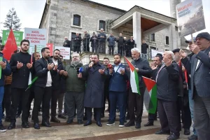 Karadeniz’de TÜGVA’dan 1 Ocak’ta düzenlenecek Filistin eylemi için destek çağrısı