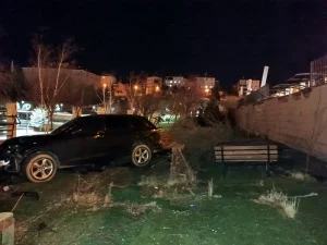 Karaman’da Alkollü Sürücü Kaza Yaptı