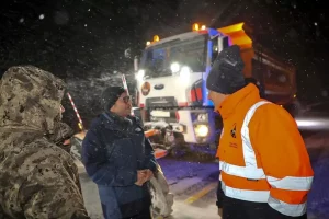 Kars’ta Kar Çalışmaları İle Ekip Ziyareti