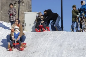 Kars’ta Kar Eğlencesi