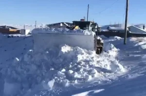 Kars’ta Yoğun Karla Mücadele: Hasta Kadın Kurtarıldı