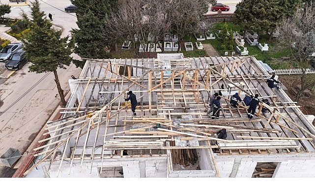 Kartepe’de Cenaze Hizmetleri Binası Yenileniyor