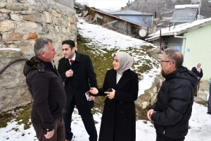 Kaymakam Güneş, Köy Ziyaretleri Gerçekleştirdi