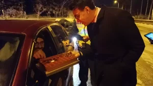 Kaymakam Kara, Güvenlik Güçlerini Ziyaret Etti