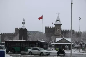 Kayseri’de Kar Yağışı Etkili Oldu
