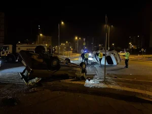 Kayseri’de Trafik Kazası: İki Sürücü Yaralı