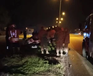 Kaza Güvenlik Kamerasında