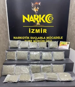 Kemalpaşa’da 21 Kilogram Uyuşturucu Ele Geçirildi