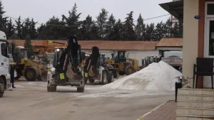 Kilis’te Kar Yağışı Keyfi