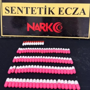 Kırşehir’de Uyuşturucu Hapla Zanlı Yakalandı