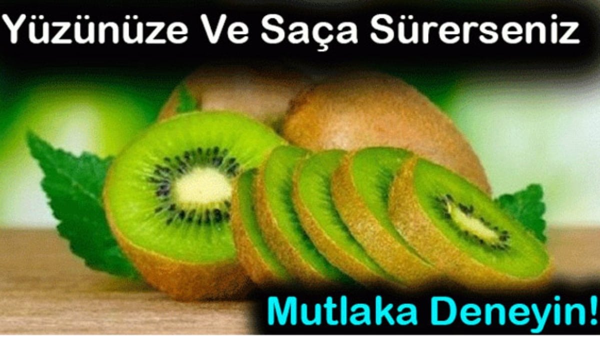 Kiviyi böyle bilmezdik! Yüze ve saça sürmenin faydası şaşırttı…