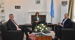 KKTC Cumhurbaşkanı Erhürman, GKRY lideri Hristodulidis ile görüştü