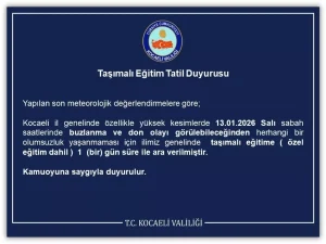 Kocaeli’de Taşımalı Eğitime Ara