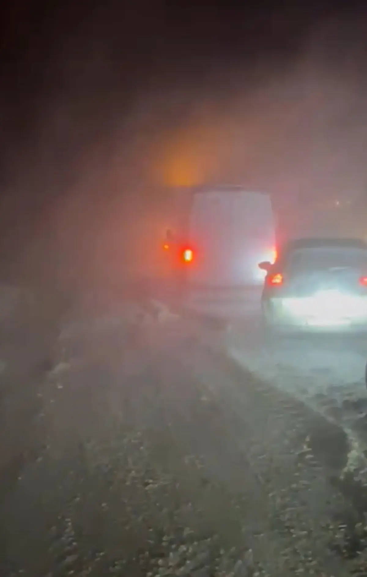 Kop Dağı’nda Araçlar Mahsur Kaldı