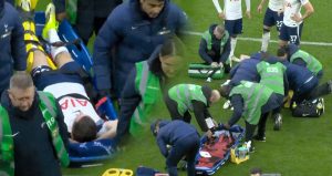 Korku dolu anlar… Saha ortasında oksijen verildi!