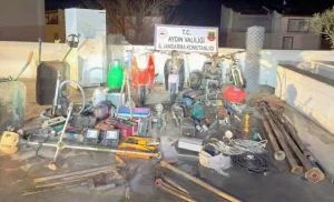 Kuşadası’nda Hırsızlık Şüphelisi Yakalandı