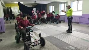 Kütahya’da Çocuklara Trafik Eğitimi