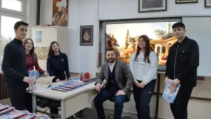 Ladik Şehit Ersan Sancı Anadolu Lisesi öğrencileri dergi çıkardı