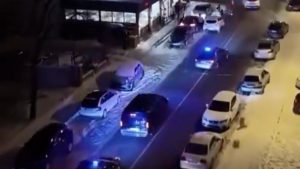 Mahmut Arıkan, çakarlı konvoyla “ciğer partisine” gitti