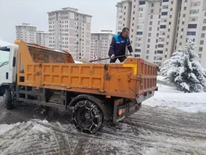 Malatya’da Buzlanmaya Müdahale