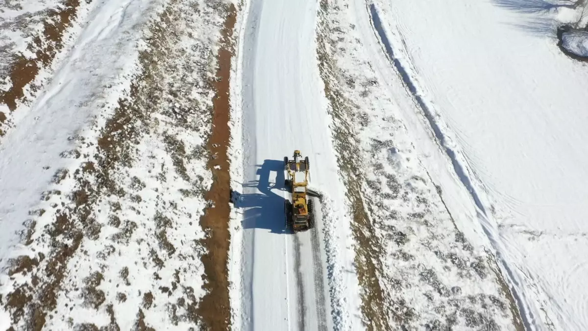 Malatya’da Kar Yağışı Etkili