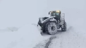 Malatya’da Karla Mücadele Çalışmaları