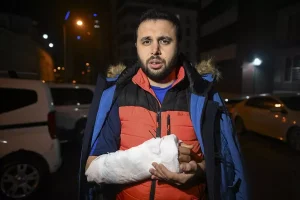 Mamak’ta Köpek Saldırısında Kolunu Kırdı