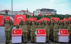 Manisa’da Acemi Erler İçin Yemin Töreni