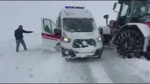 Mardin’de Kar Hayatı Olumsuz Etkiledi