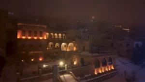 Mardin’de Kar ve Sisle Büyüleyici Manzaralar