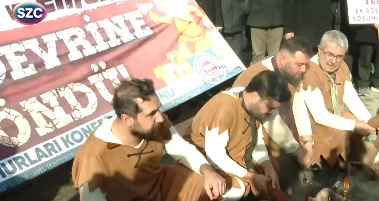 Memurlar ‘Taş Devri’ne döndü