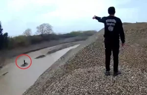 Mersin’de Otomobil Çaya Düştü, Sürücü Kurtarıldı