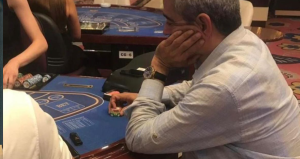 MHP Aydın İl Başkanı Haluk Alıcık kumar masasına görüntülendi!