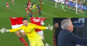 Mucize son saniye golünü kaleci attı Mourinho’yu kurtardı