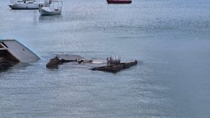 Muğla’da fırtına, yelkenliyi batırdı