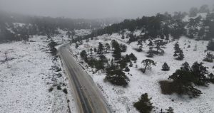 Muğla’da sağanak, yüksek kesimlerde kar etkili oldu
