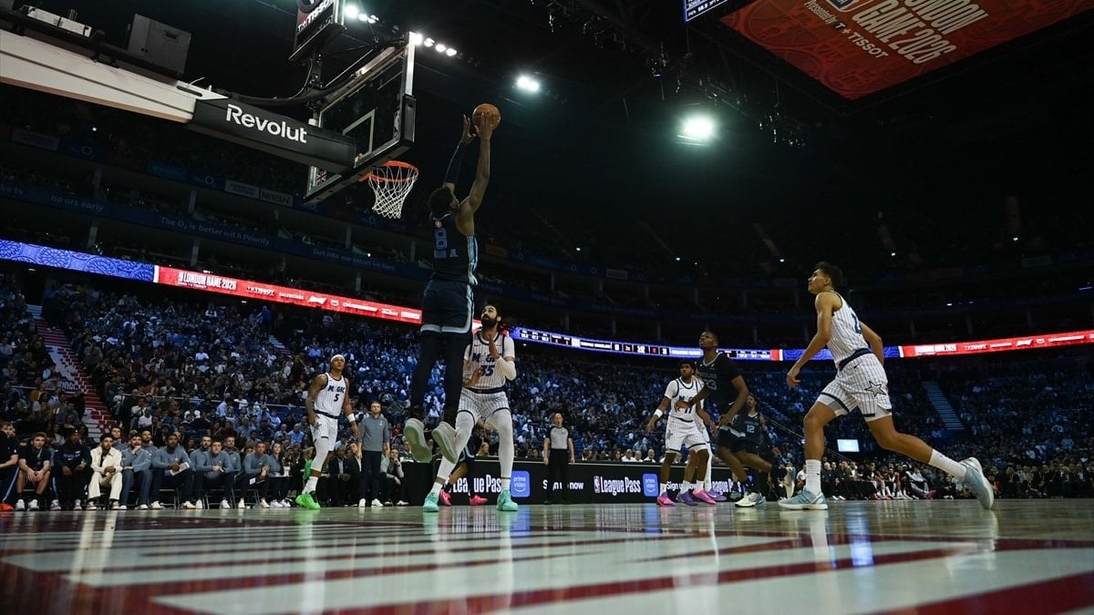NBA’de Memphis Grizzlies, Londra’daki maçta Orlando Magic’i farklı yendi