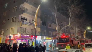 Niğde’de Apartmanda Yangın