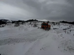 Ordu’da Kar ve Tipi Ulaşımı Aksattı