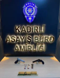 Osmaniye’de Huzur Uygulaması: Uyuşturucu ve Silah Ele Geçirildi