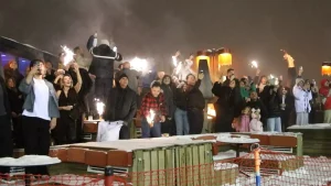 Palandöken’de Coşku Dolu Yeni Yıl Kutlaması