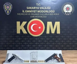 Sakarya’da 8 Tabanca Ele Geçirildi, 4 Gözaltı