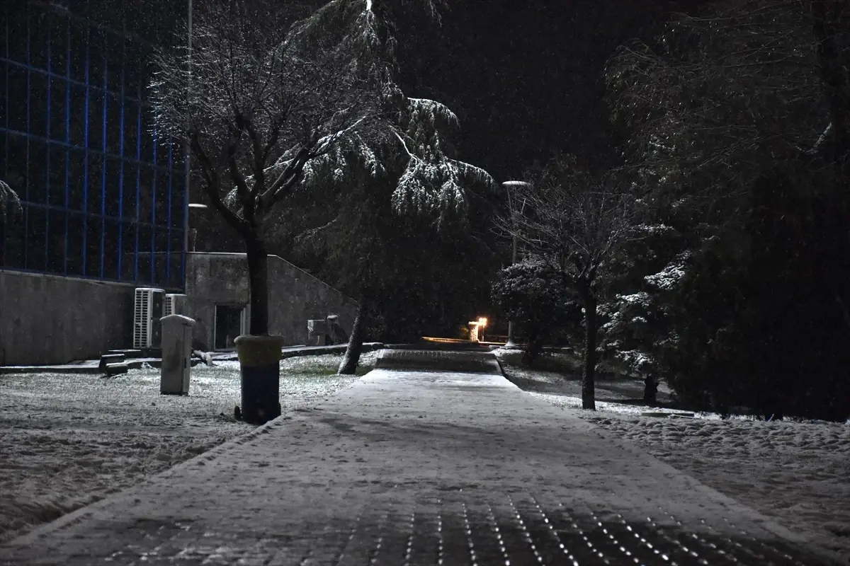 Sakarya’da Kar Yağışı Etkili Oluyor