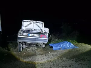 Salihli’de Kaza: 1 Ölü, 2 Yaralı