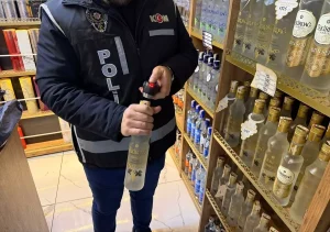 Samsun’da Kaçak Alkollü İçki Denetimleri