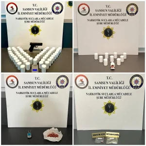 Samsun’da Uyuşturucu Operasyonu: 14 Gözaltı