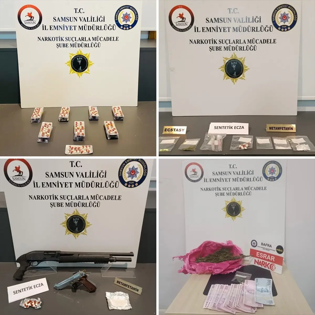 Samsun’da Uyuşturucu Operasyonu: 6 Gözaltı