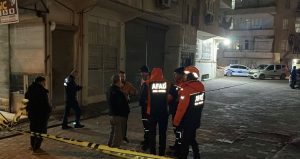 Şanlıurfa’da kolonlarından ses gelen 6 katlı bina boşaltıldı